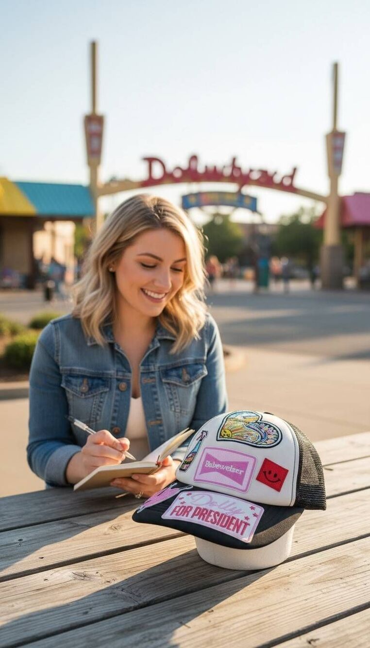 Dolly For President trucker hat